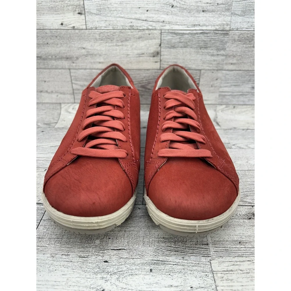 Dansko Henriette Burnt Orange Nubuck Leather Sneakers Women‎ Size EU 36 US 6